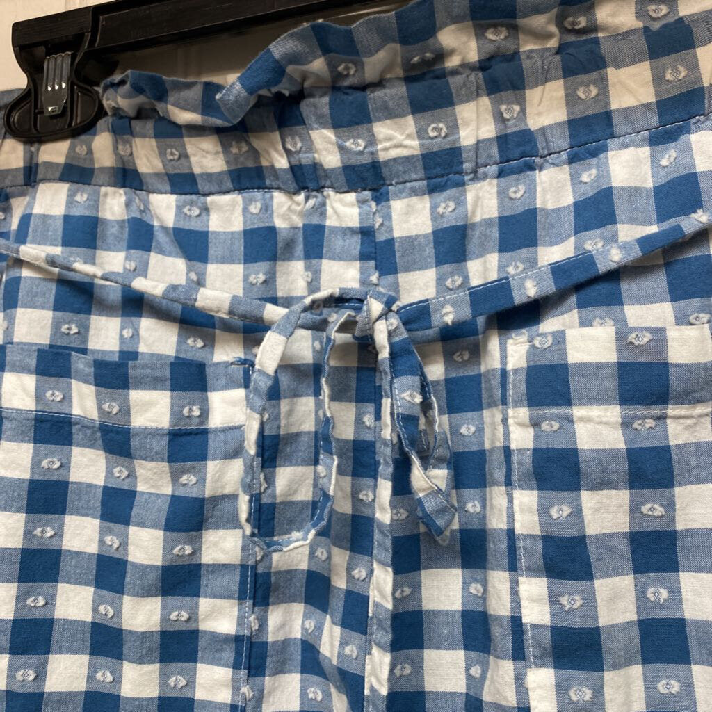 *PLAID COTTON SHORTS