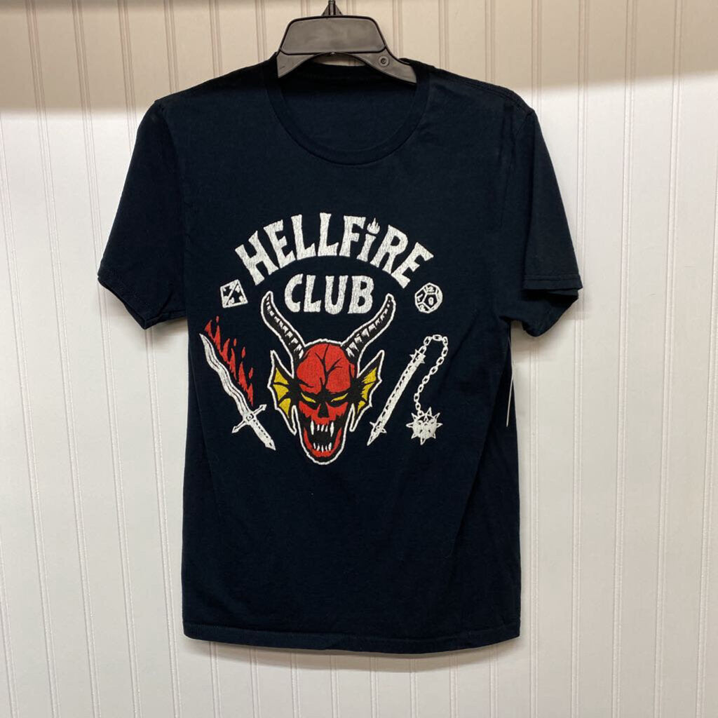 *"HELLFIRE CLUB" GRAPHIC TEE