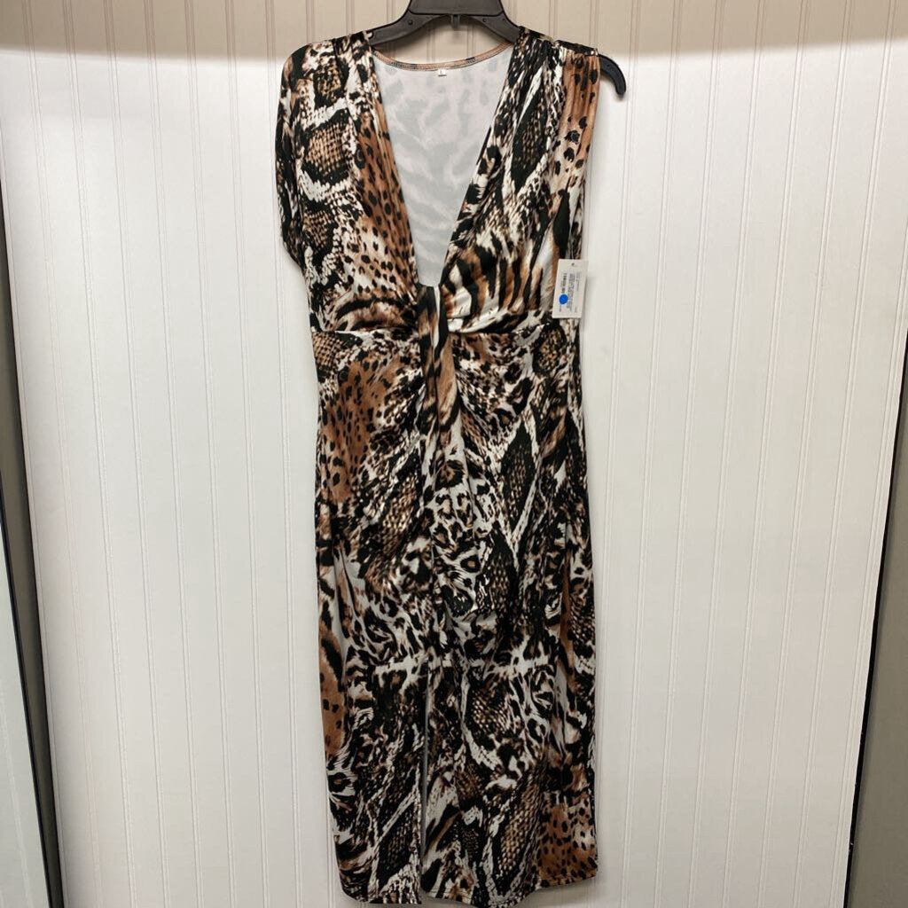 SLEEVLESS DRESS