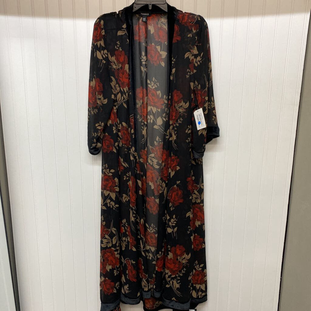 LONG SHEAR CARDIGAN