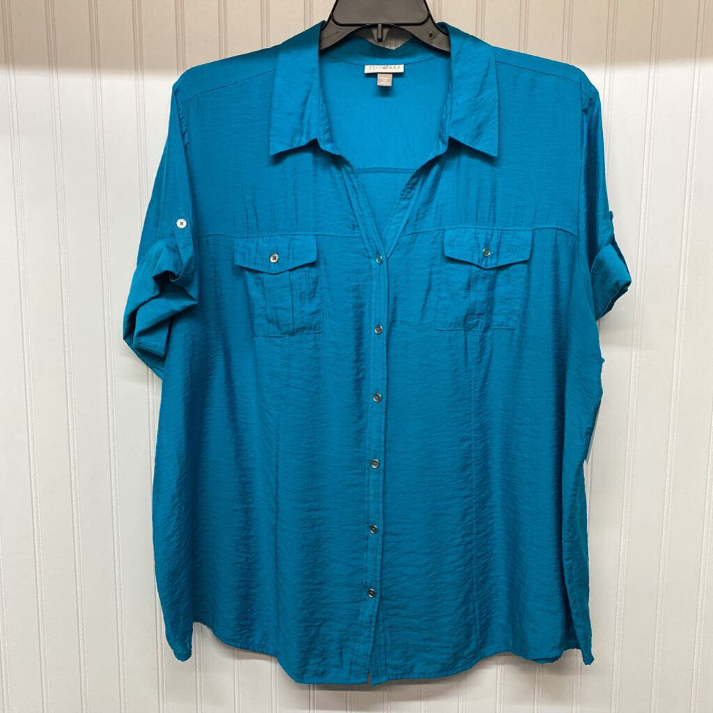 SHORT SLEEVE BUTTON UP