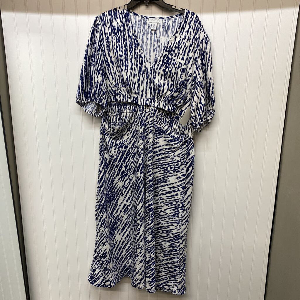 SHORT SLEEVE LONG DRESS