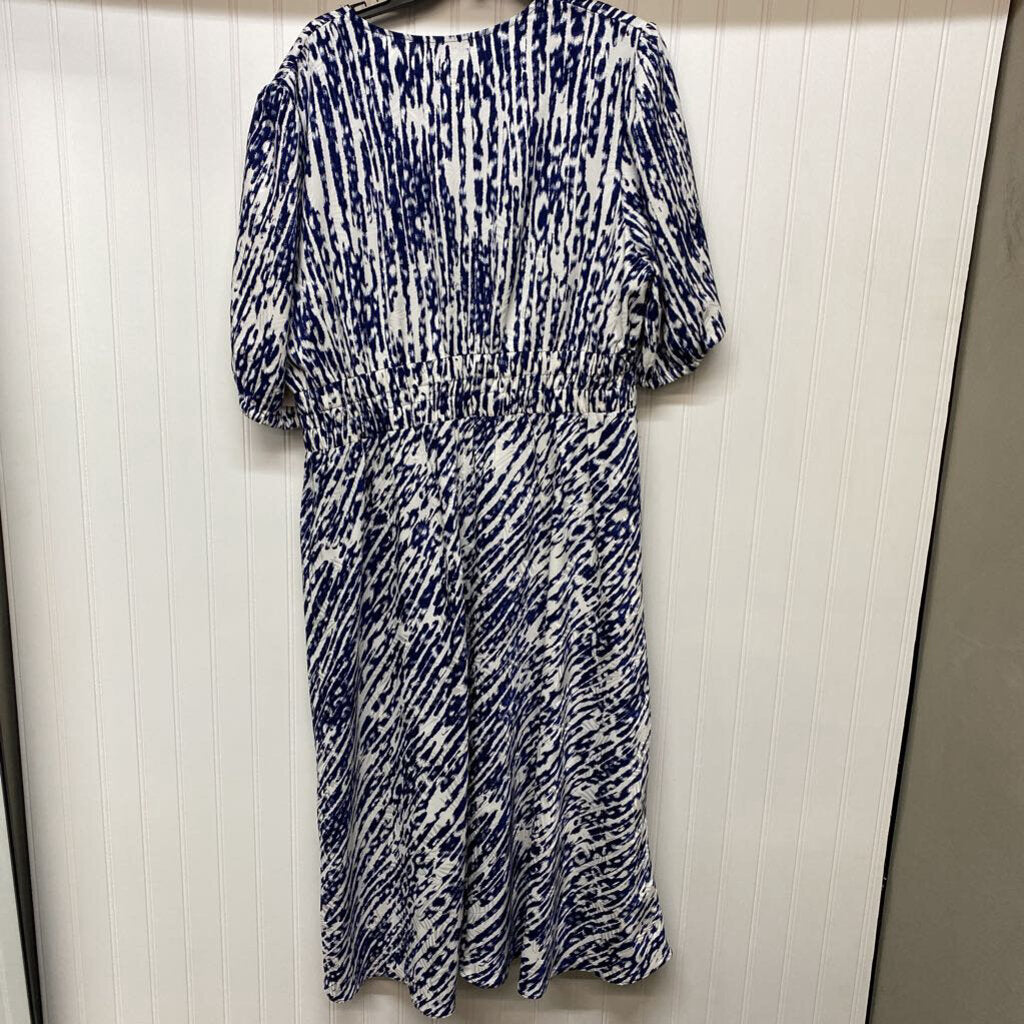 SHORT SLEEVE LONG DRESS