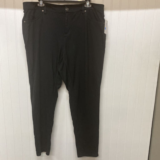 BLACK KNIT JEANS
