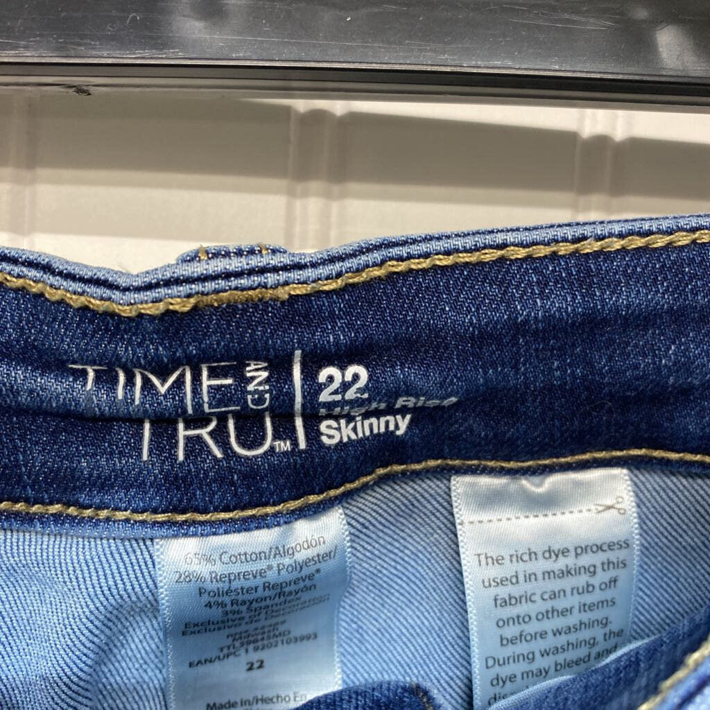WOMENS PLUS SKINNY JEANS