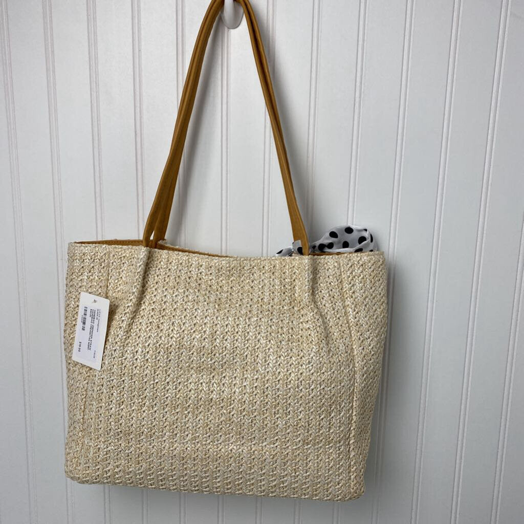 STRAW HANDBAG