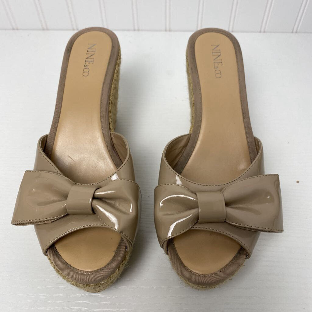OPEN TOE WEDGE HEELS