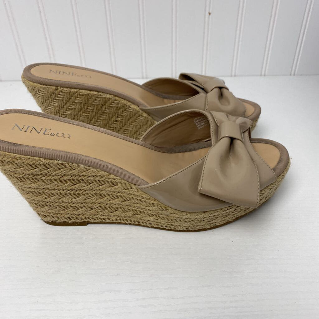 OPEN TOE WEDGE HEELS