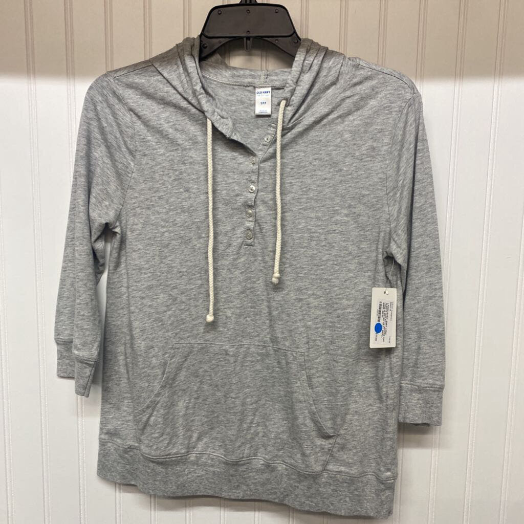 HOODED KNIT LONG SLEEVED