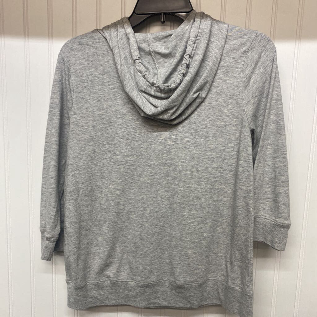 HOODED KNIT LONG SLEEVED