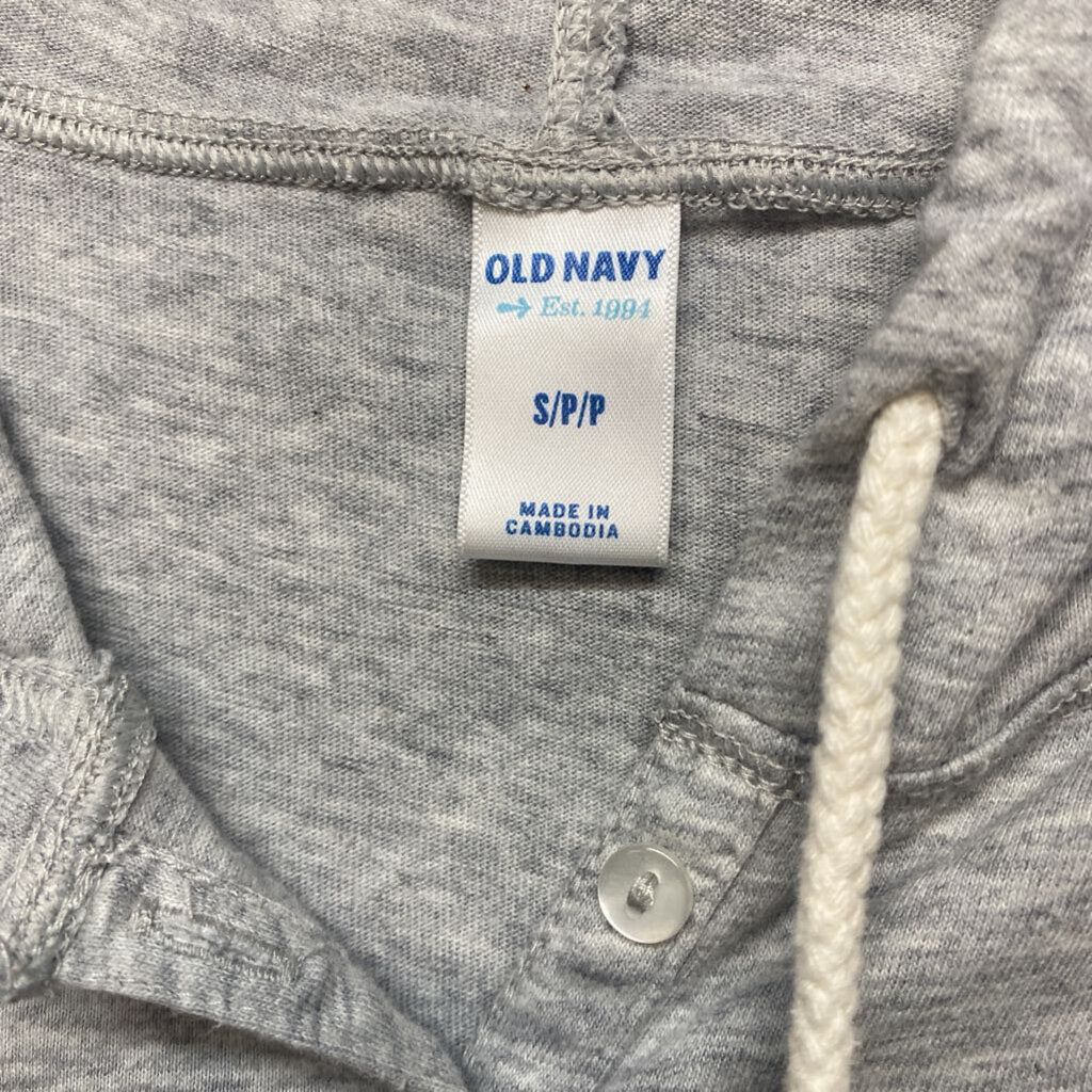 HOODED KNIT LONG SLEEVED