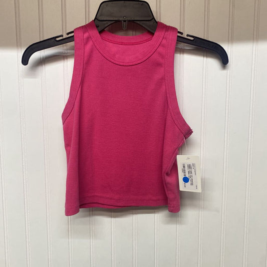 RIBBED CROP TANK TOP