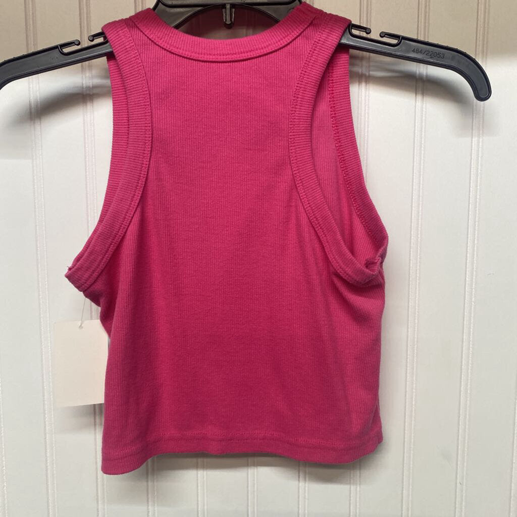 RIBBED CROP TANK TOP