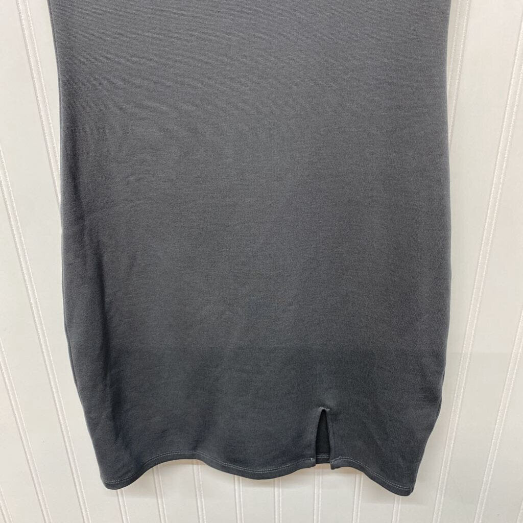 SQUARED NECK SLEEVLESS DRESS