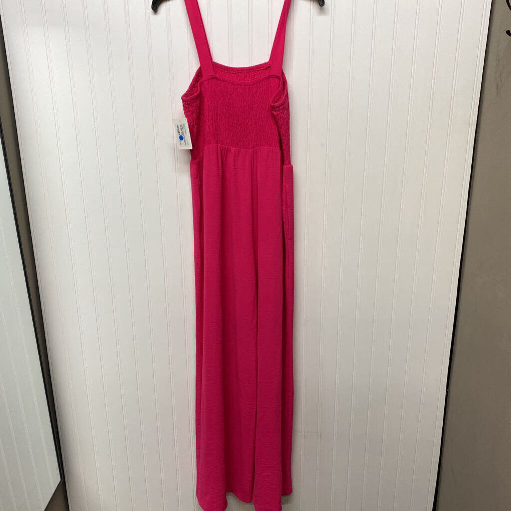 HOT PINK JUMPSUIT