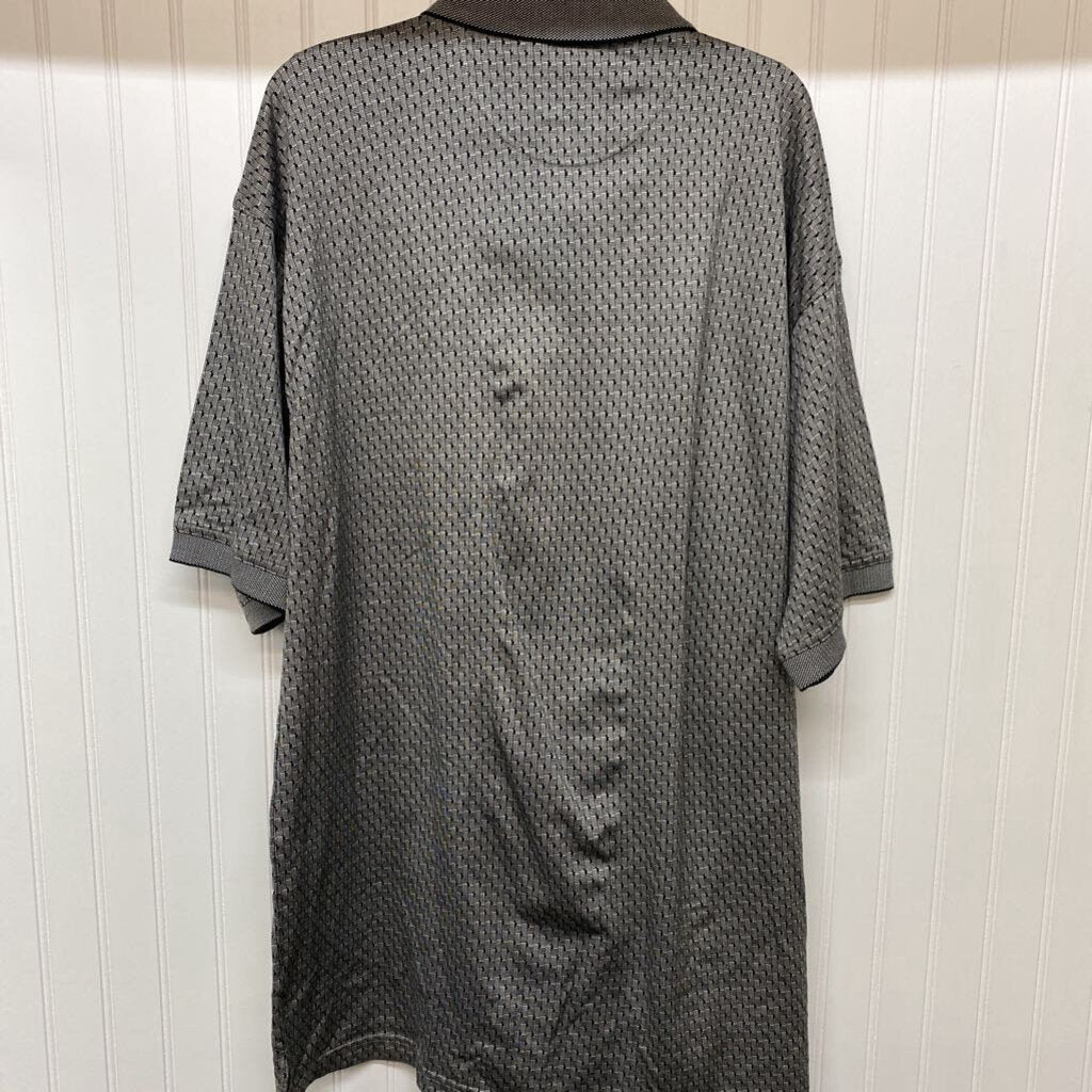 GRAY/BLACK POLO