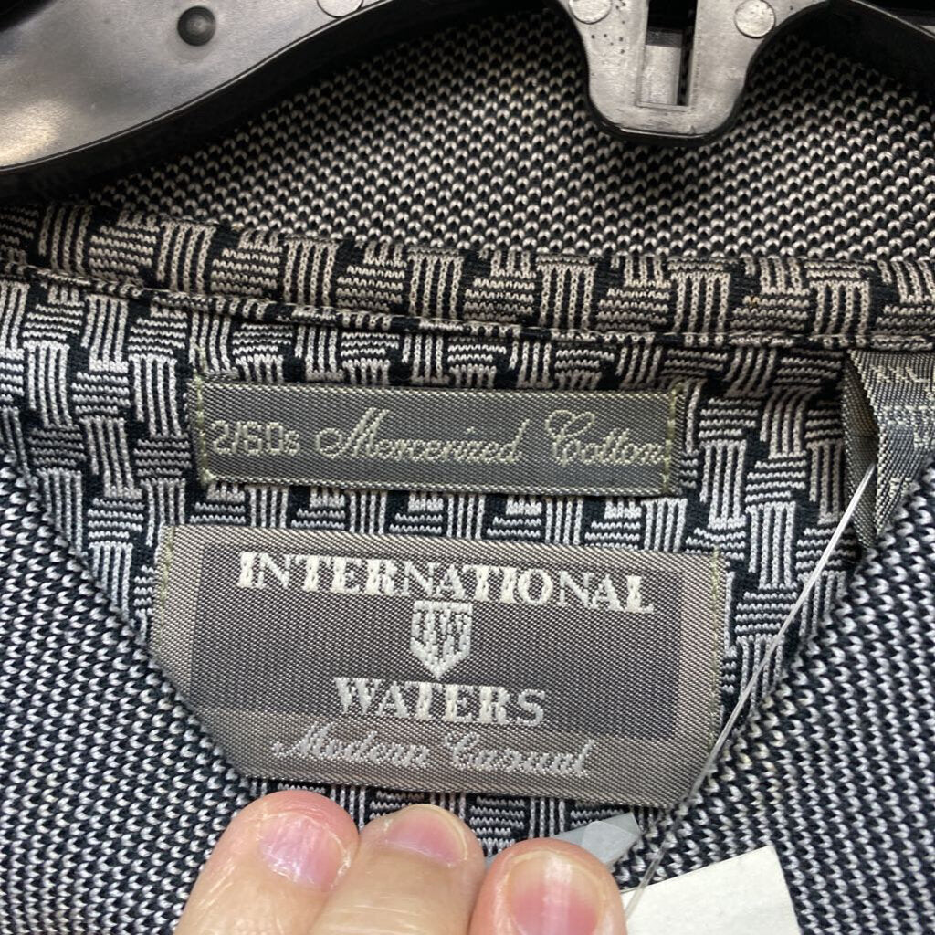 GRAY/BLACK POLO