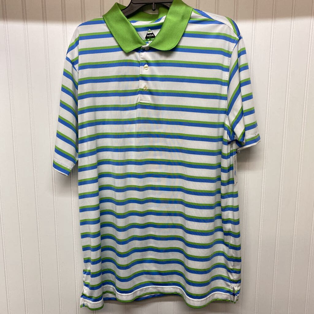 STRIPPED GOLF POLO