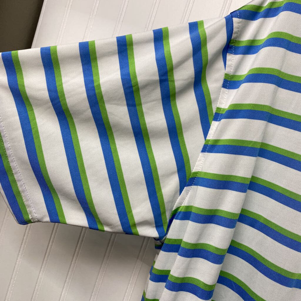 STRIPPED GOLF POLO
