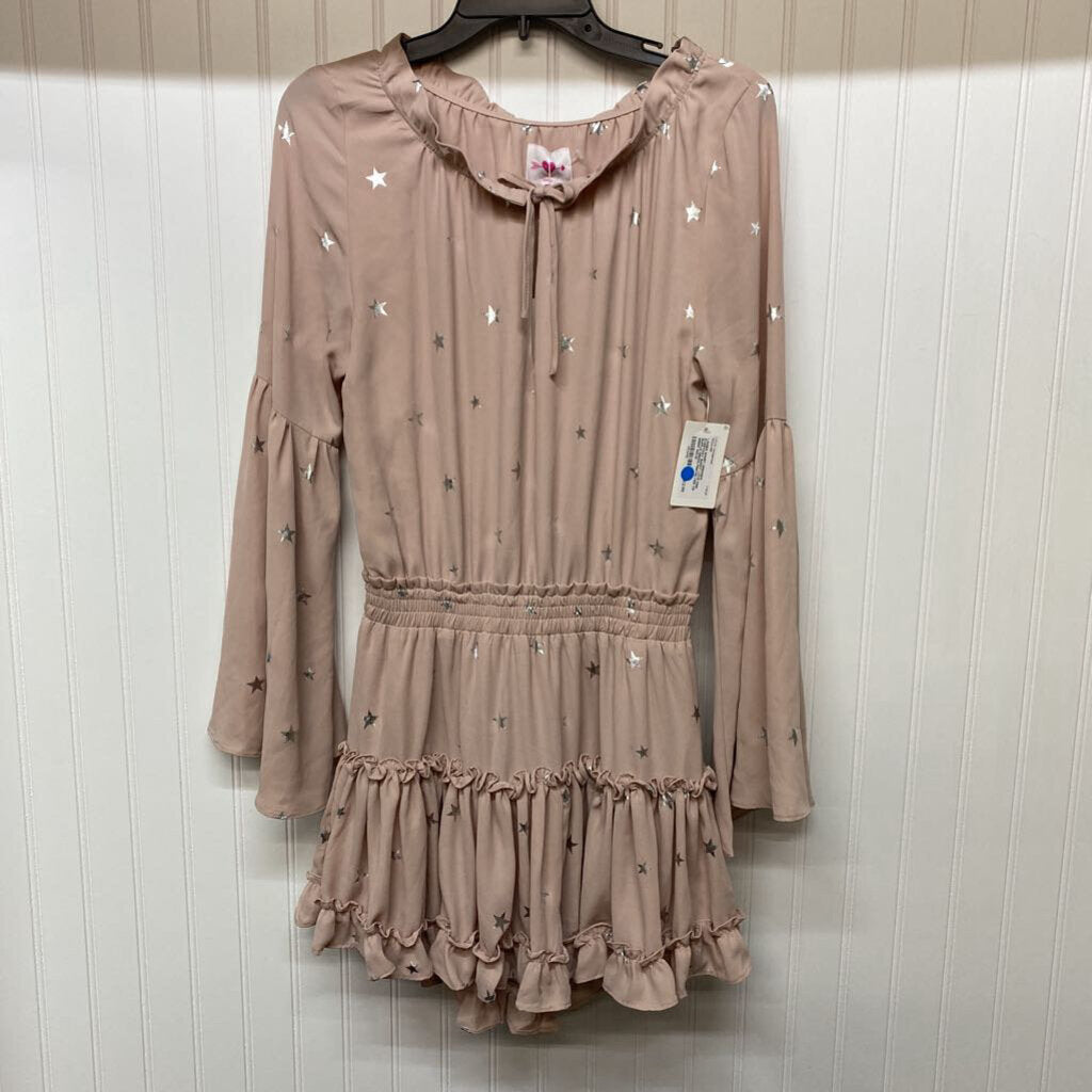 PINK RUFFLE DRESS