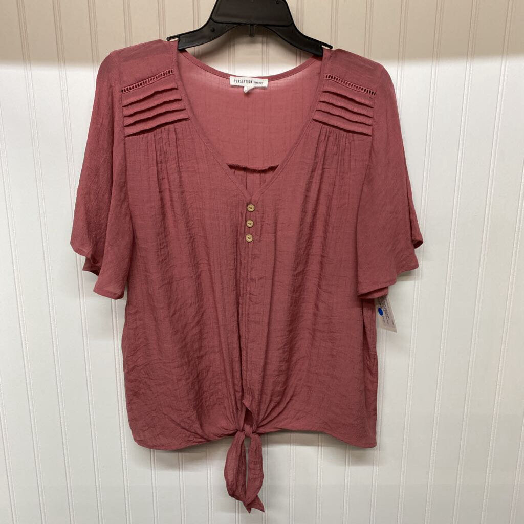SHORT SLEEVE BLOUSE