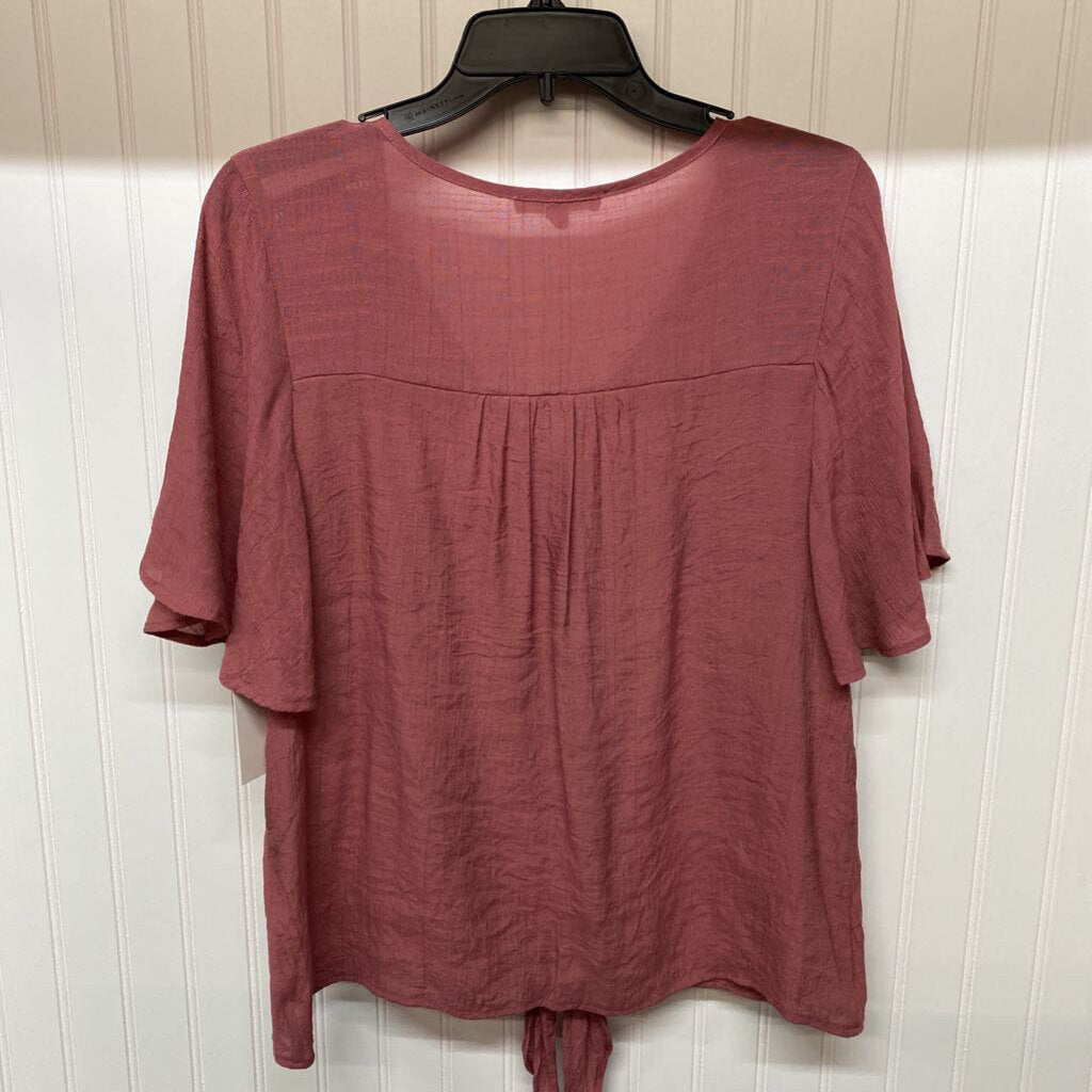 SHORT SLEEVE BLOUSE