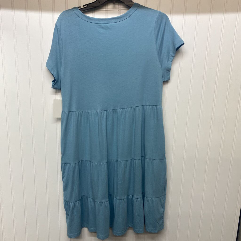 SHORT SLEEVE SHORT DRESS