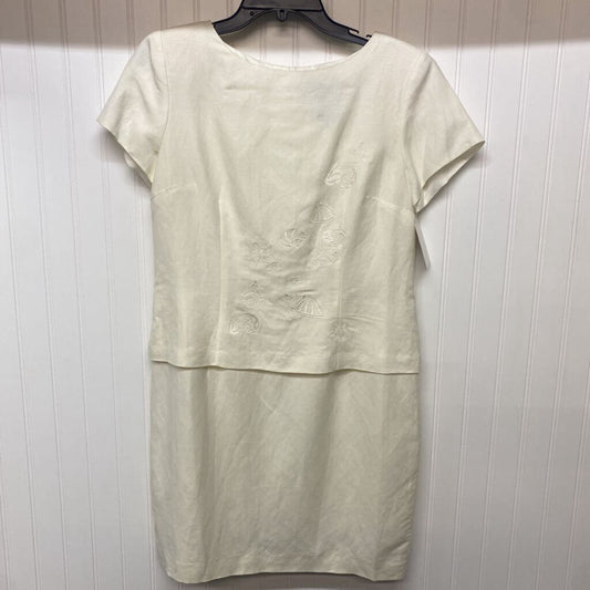 SHORT SLEEVE EMBROIDERED DRESS
