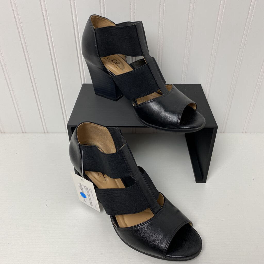 OPEN TOED HEELS