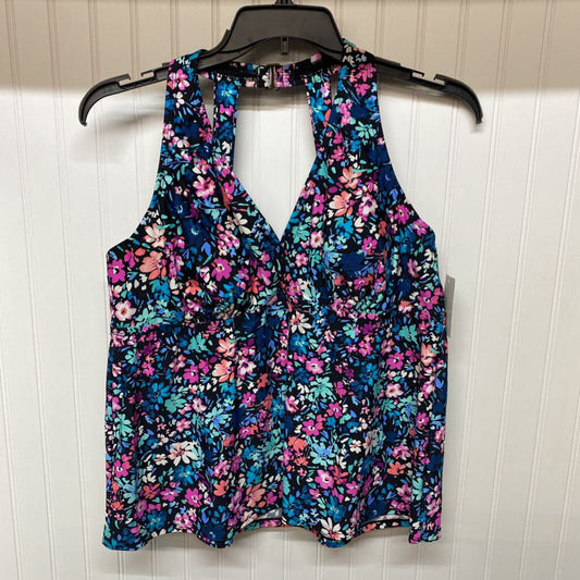 FLORAL TANKINI TOP