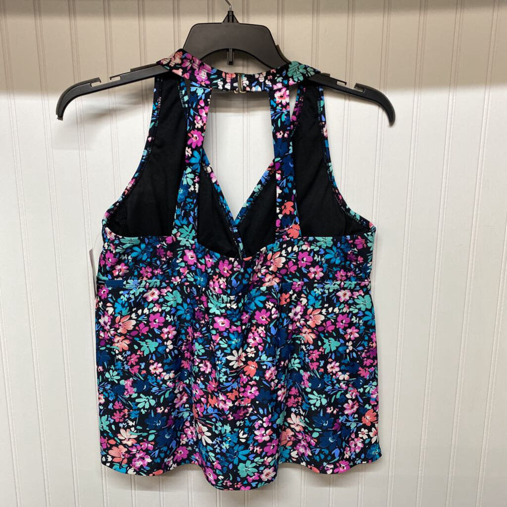 FLORAL TANKINI TOP