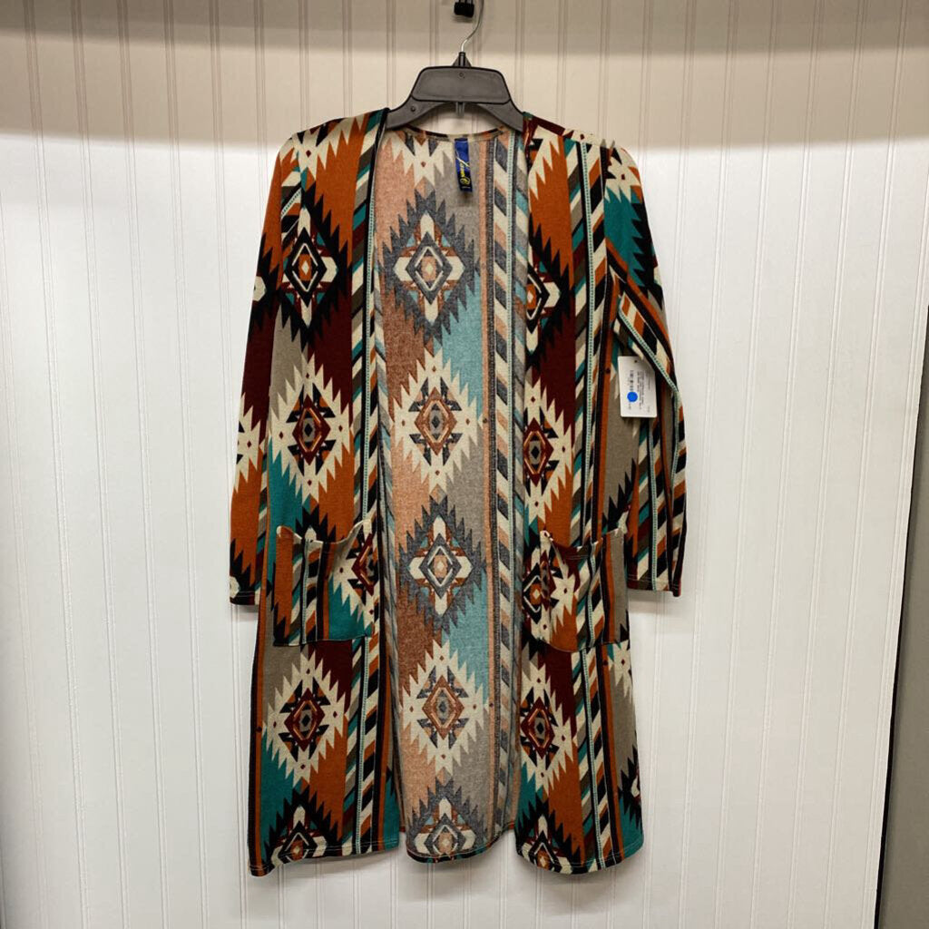 AZTEC LONG CARDIGAN