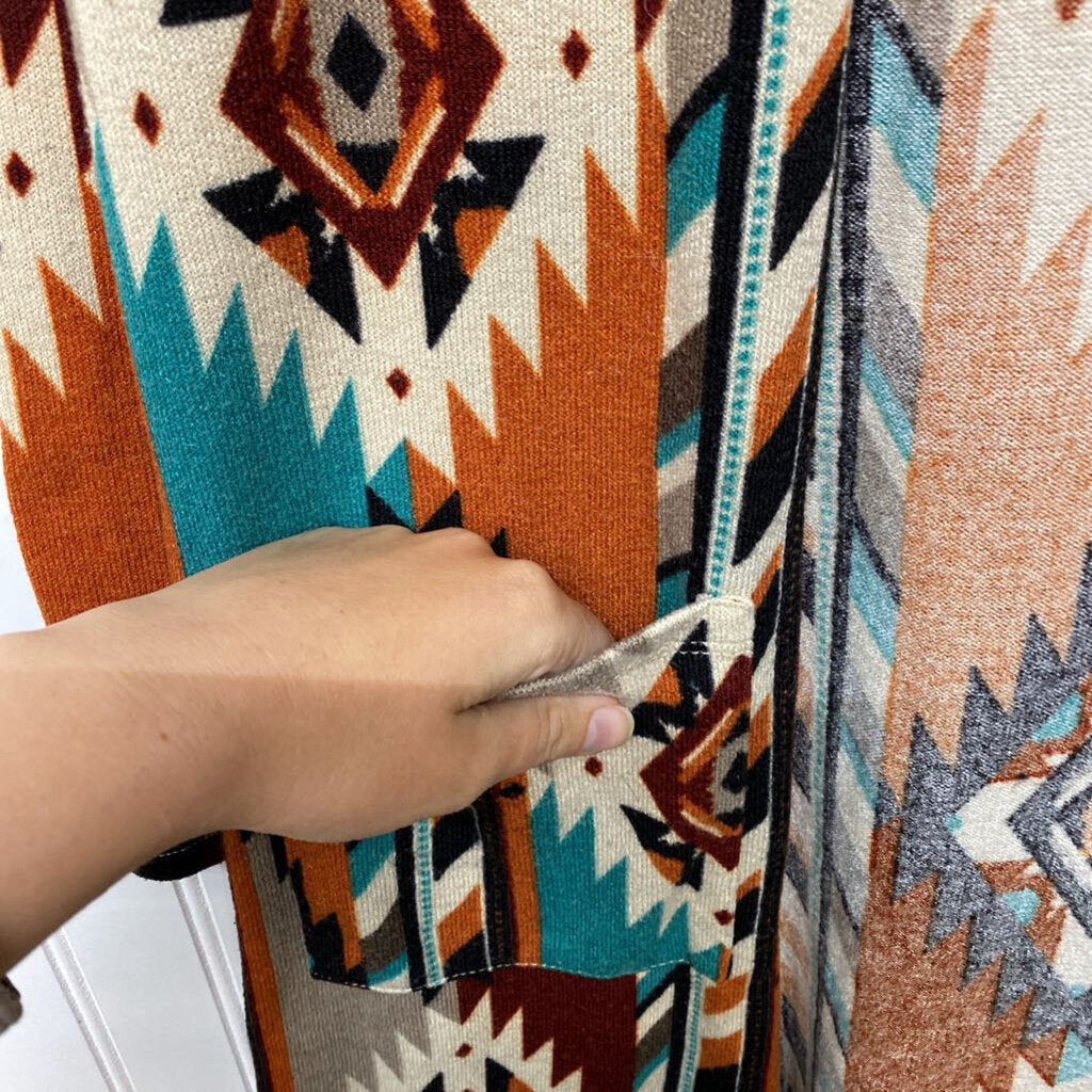 AZTEC LONG CARDIGAN