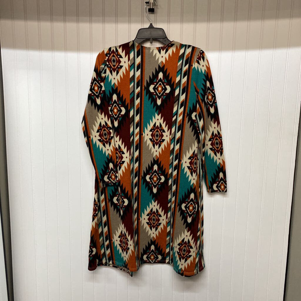 AZTEC LONG CARDIGAN