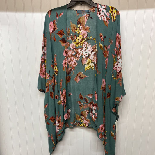 SHORT SLEEVE OPEN FRONT CARDIGAN