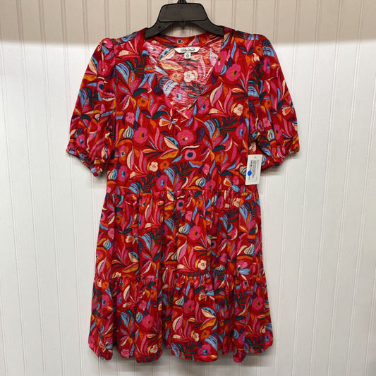 SHORT SLEEVE SHORT DRESS