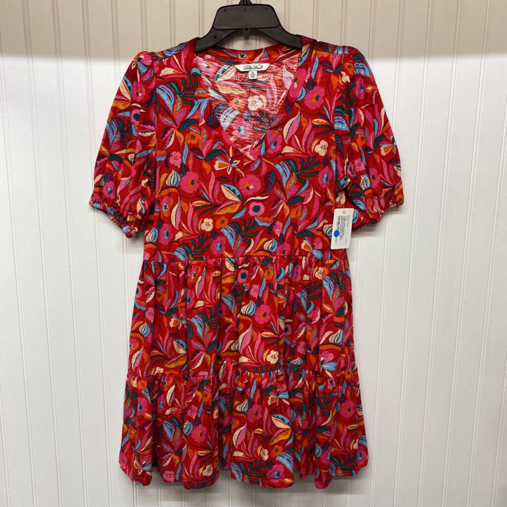 SHORT SLEEVE SHORT DRESS