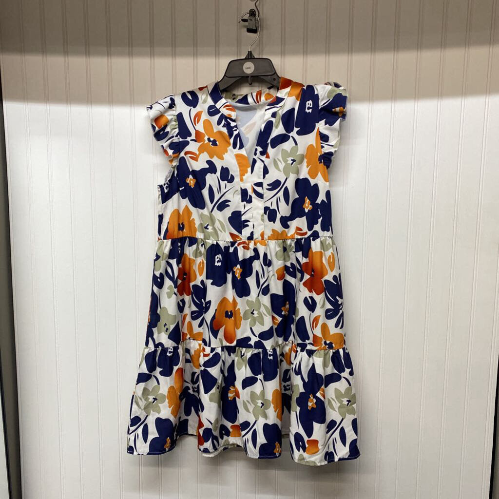 SHORT SLEEVE SHORT DRESS