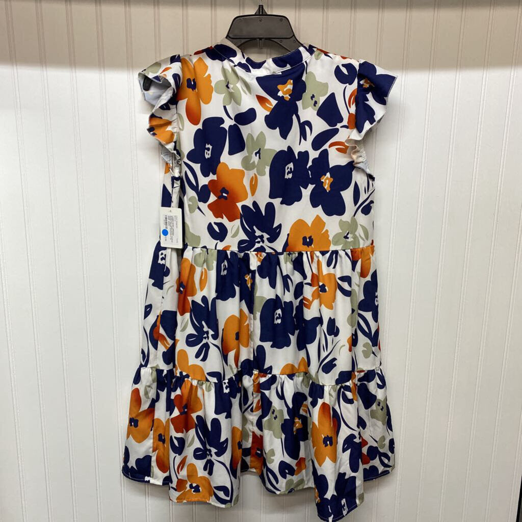 SHORT SLEEVE SHORT DRESS