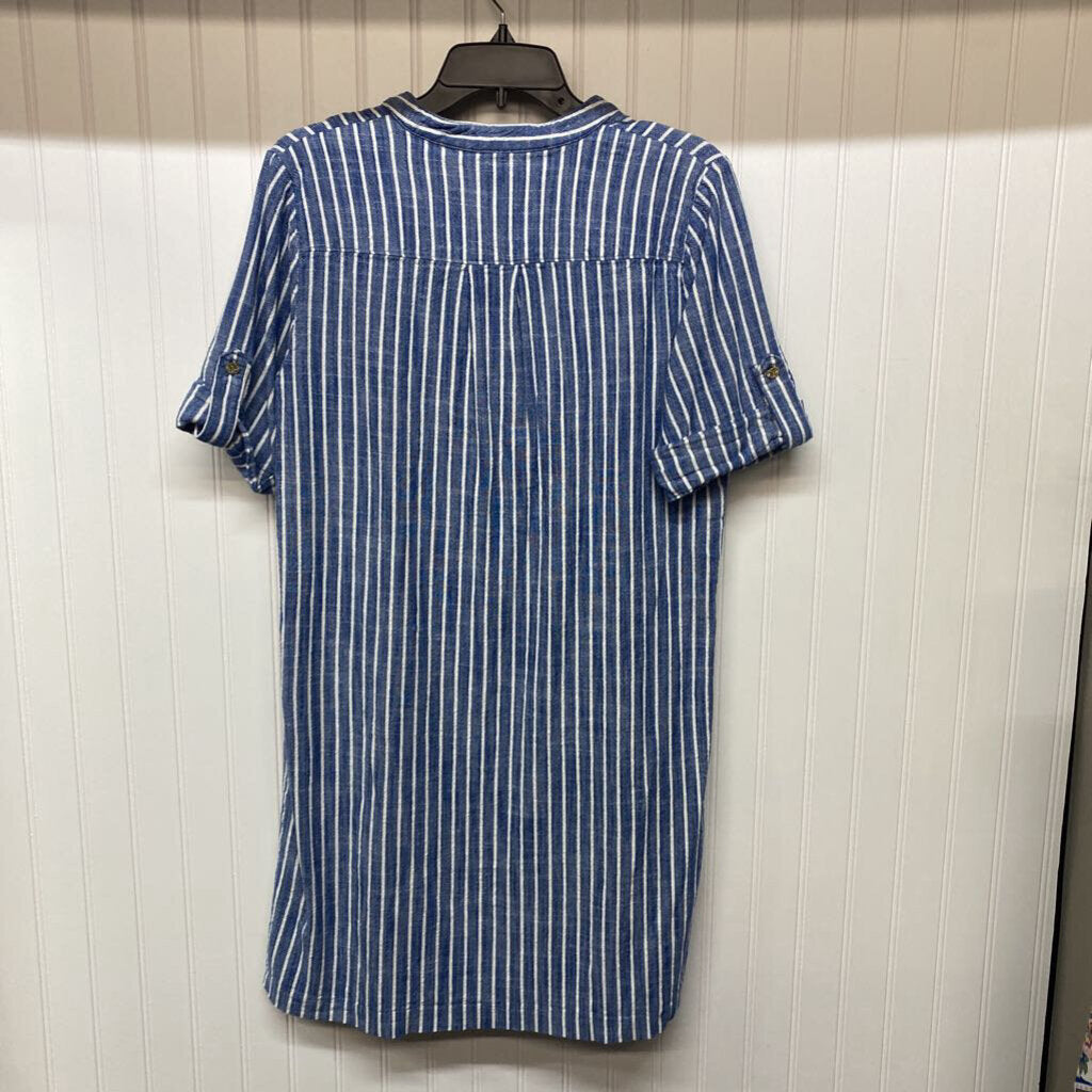 SHORT SLEEVE DENM DRESS