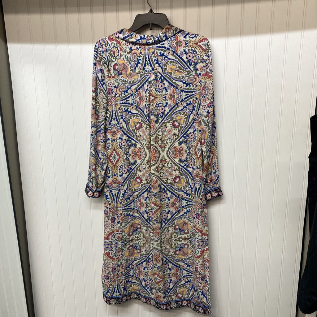 LONG SLEEVE SHEER DRESS