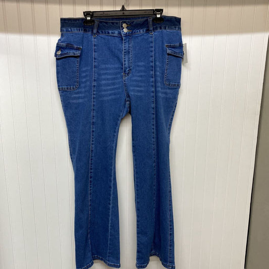 FLARED LEG JEANS