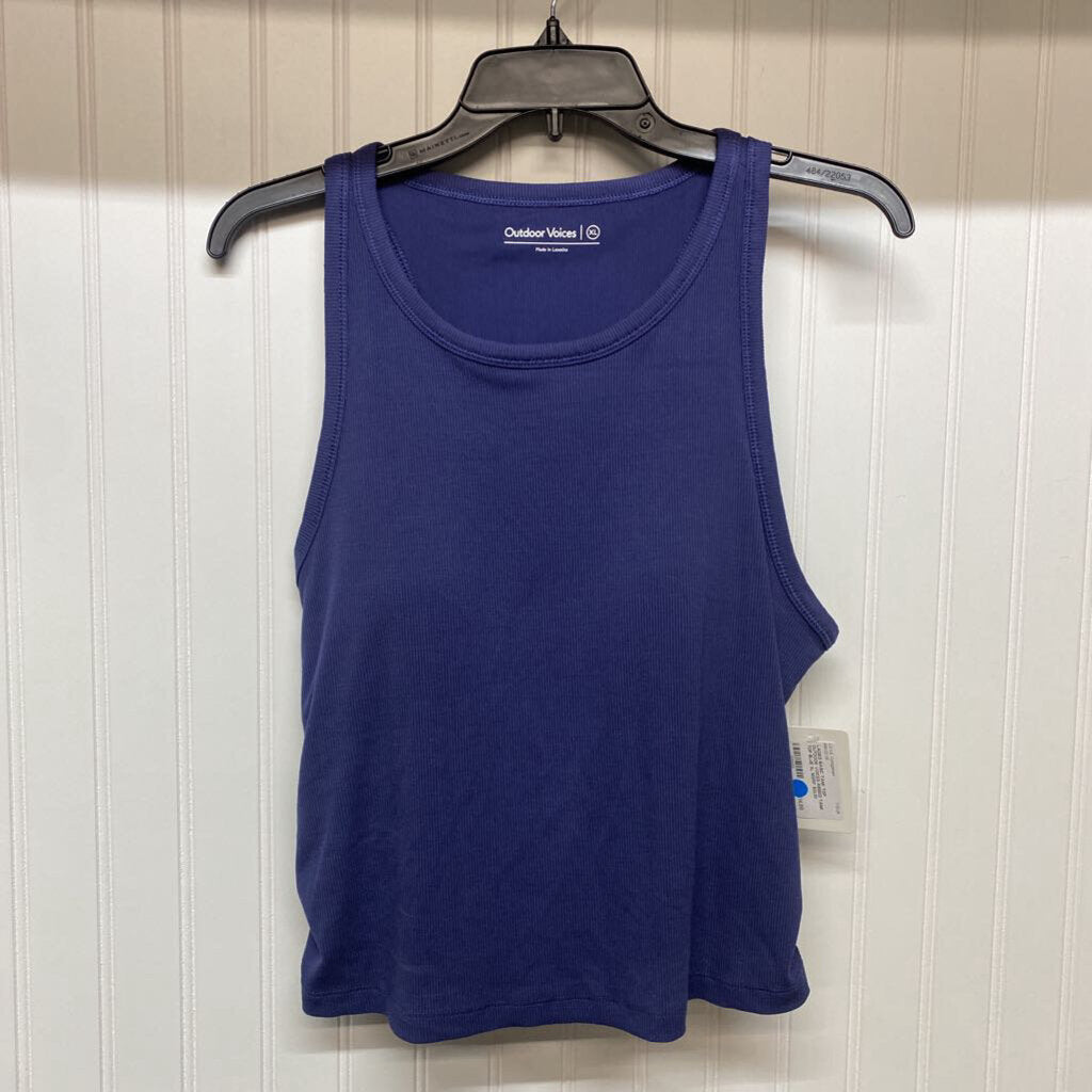 RIBBED TANK TOP