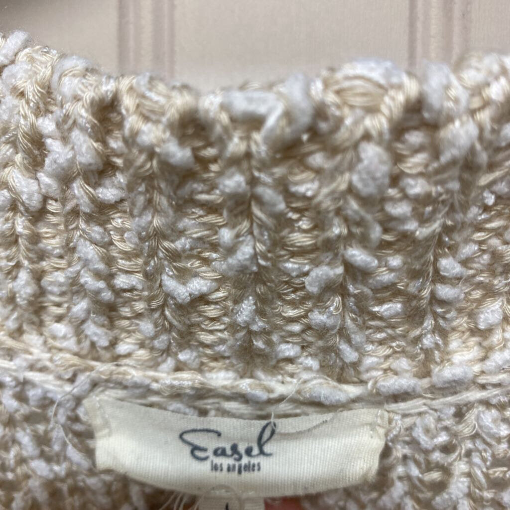 SHORT SLEEVE SWEATER