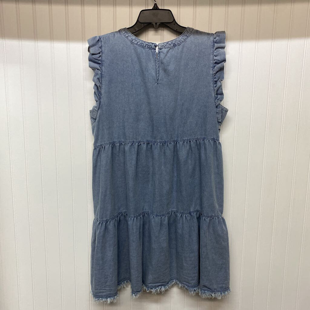 SLEEVELESS SHORT DRESS