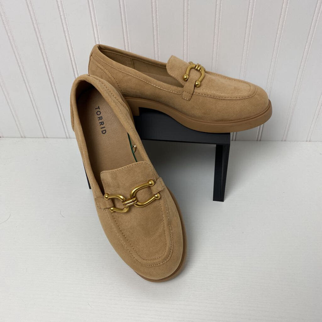 *FAUX SUEDE LOAFERS