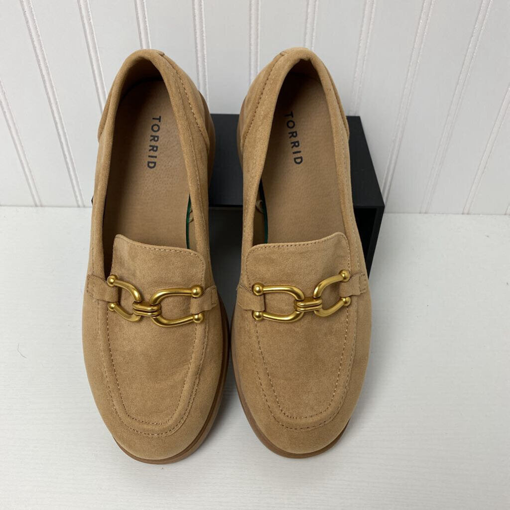 *FAUX SUEDE LOAFERS