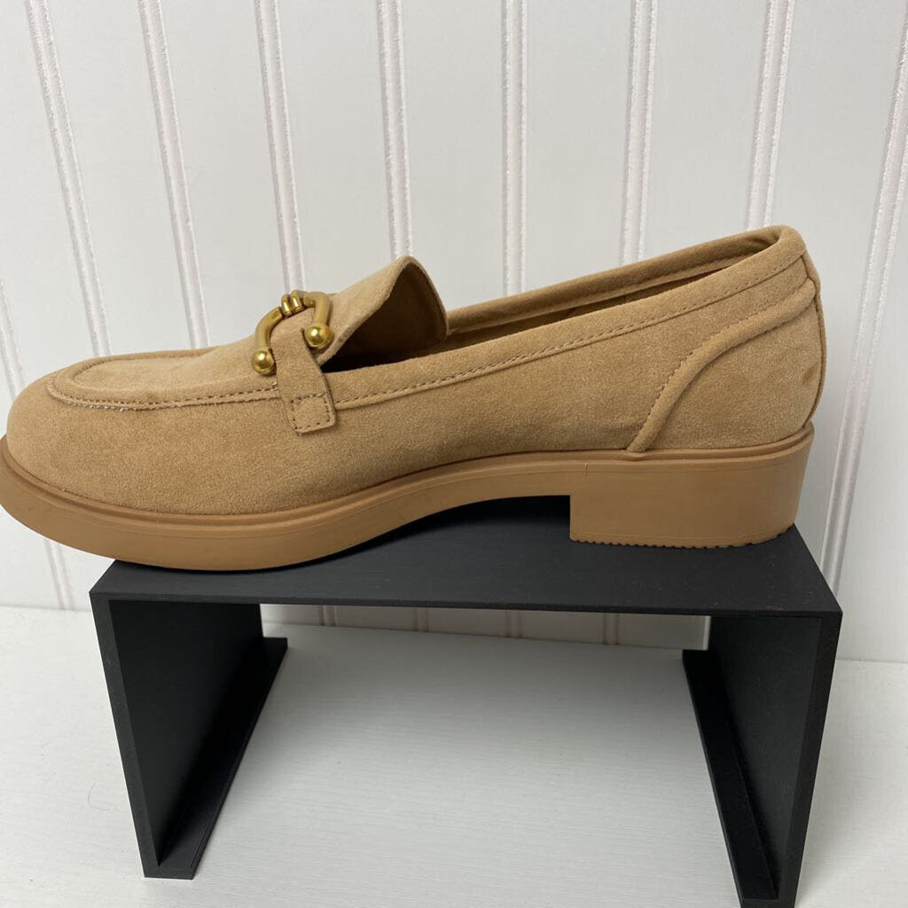 *FAUX SUEDE LOAFERS