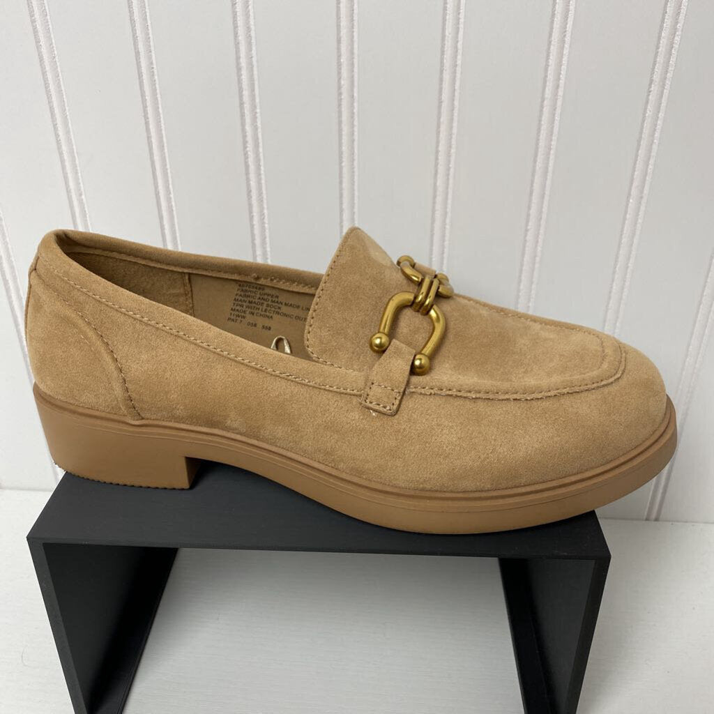 *FAUX SUEDE LOAFERS