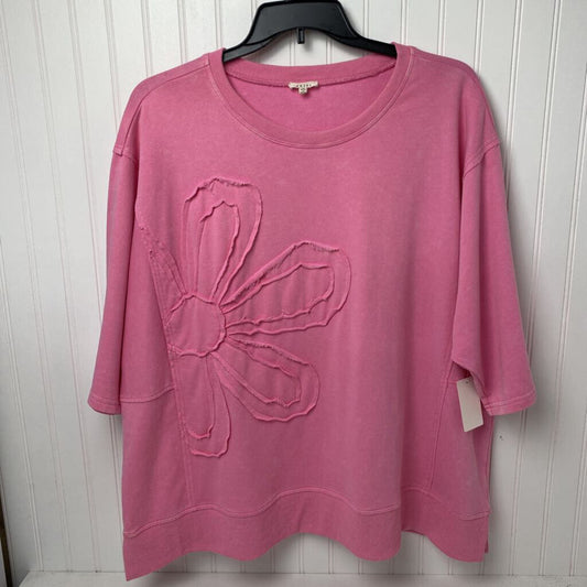 SHORT SLEEVE SWEATSHIRT